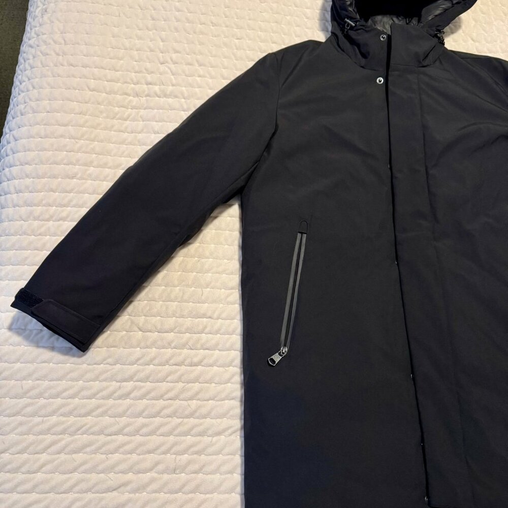 Calvin Klein NWT Parka Men's Medium Black - Waterproof - Picture 5 of 10